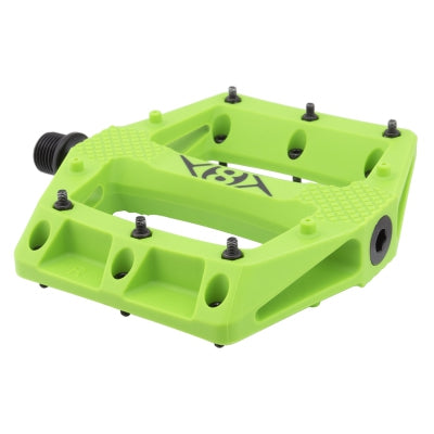 Origin 8 Strapd Platform Pedals - Green