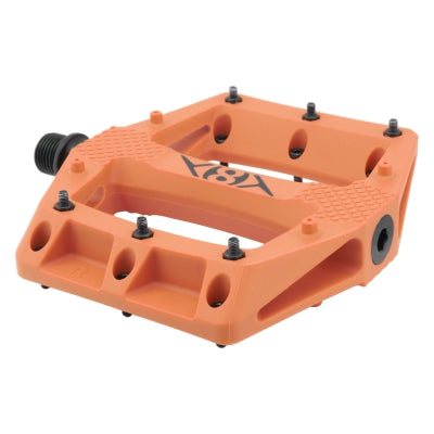 Origin 8 Strapd Platform Pedals - Orange