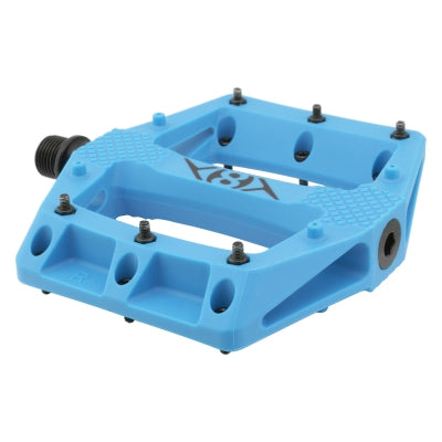 Origin 8 Strapd Platform Pedals - Blue