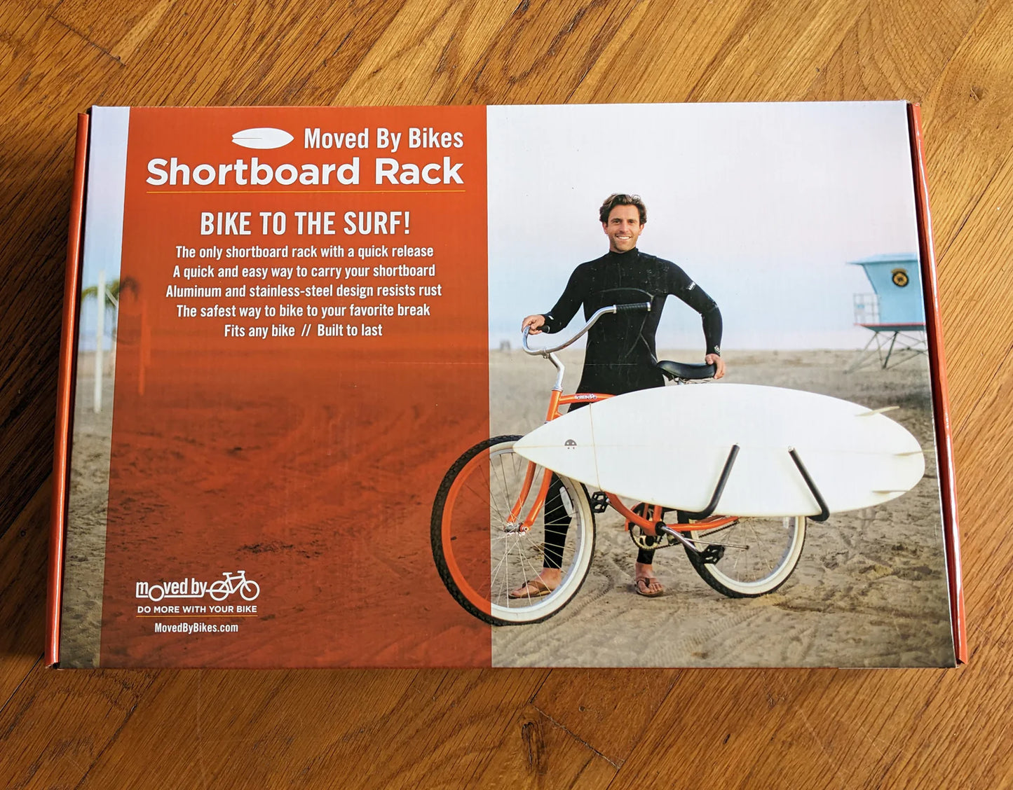 Moved By Bikes - Shortboard Rack