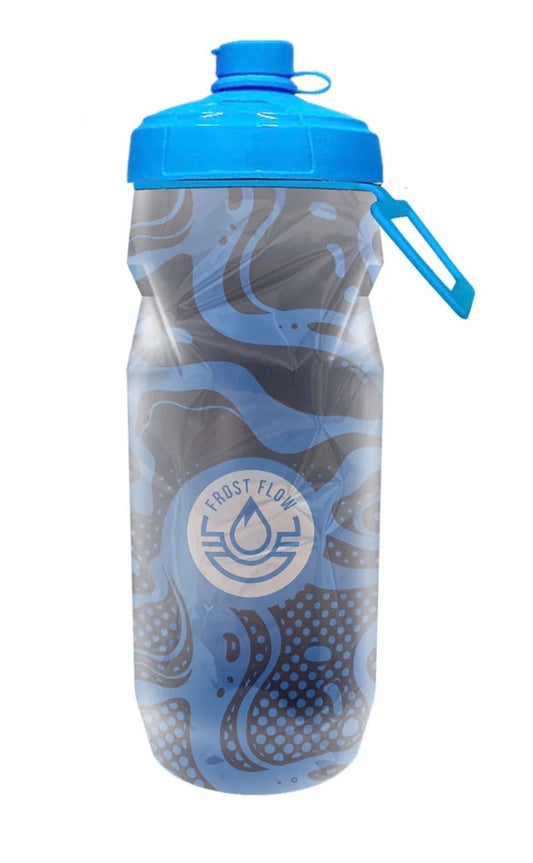 Frostflow Abstract Bottle - Blue Wave