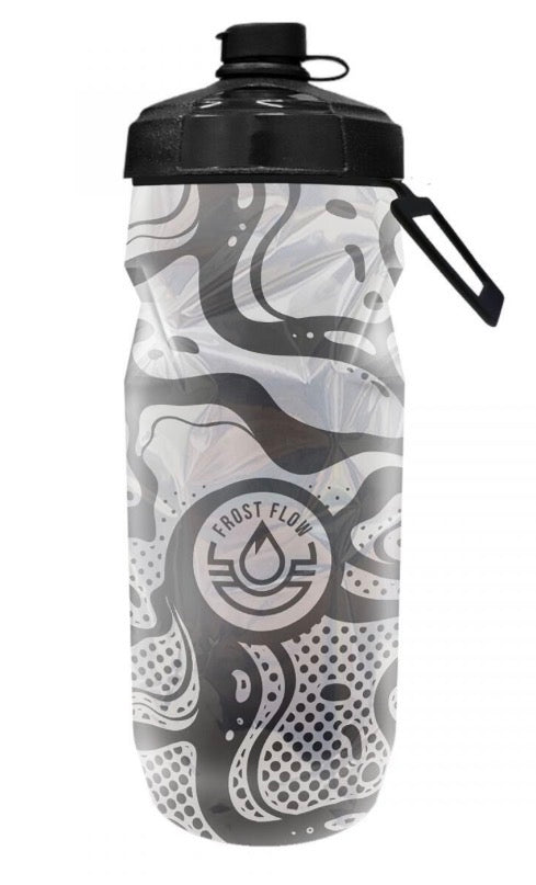 Frostflow Abstract Bottle - White Wave